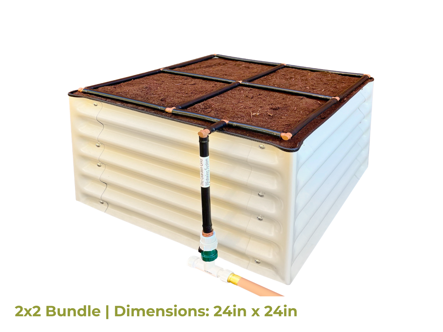 17" Tall, All-In-One Raised Garden Bundles