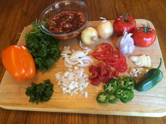 Homemade, Fresh Garden Salsa Recipe