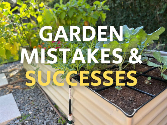 Bryan's 5 Garden Mistakes, 4 Garden Successes, & GIM Changes For '24