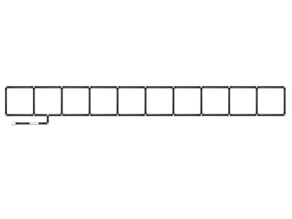 1x10 Garden Grid Watering System