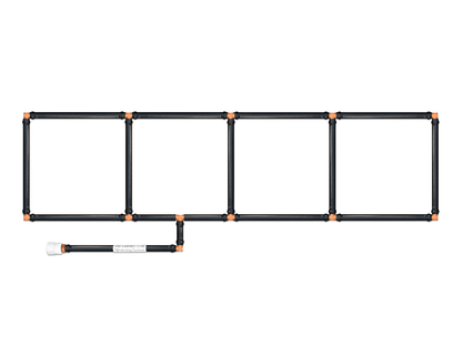 1x4 Garden Grid Watering System - 11.5"x44"