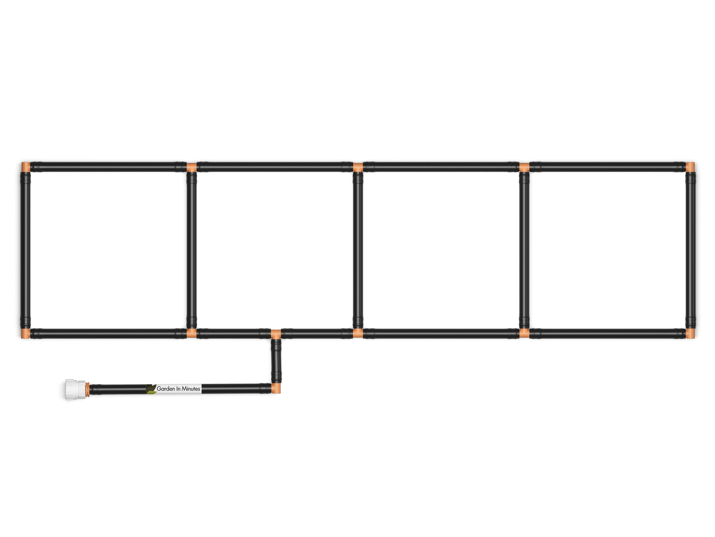 1x4 Garden Grid™ Watering System