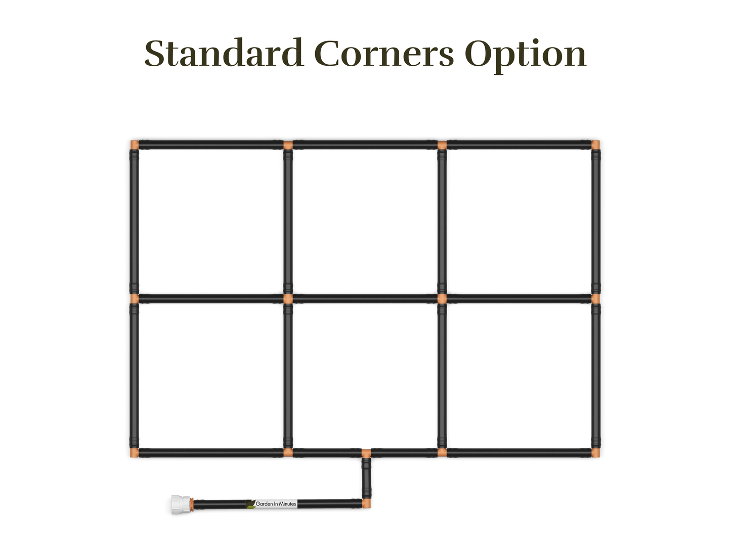 2x3 Garden Grid™ Watering System