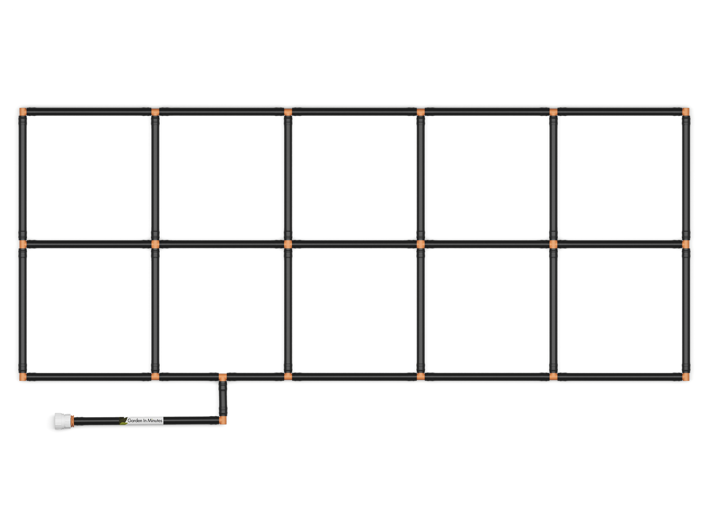 2x5 Garden Grid™ Watering System