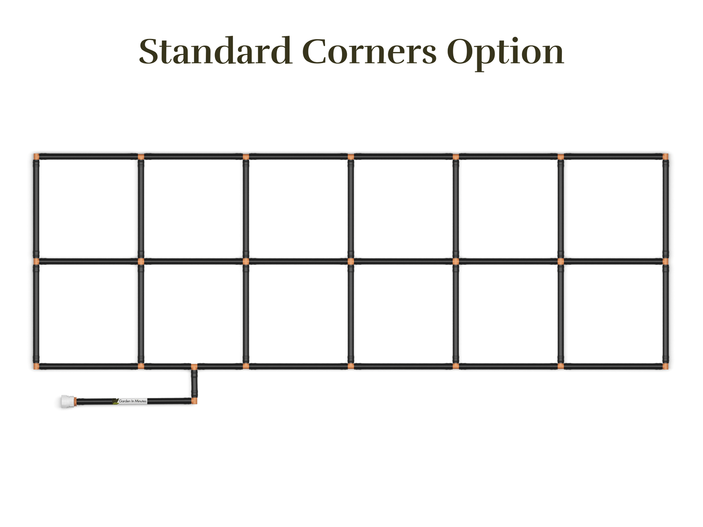 2x6 Garden Grid™ Watering System