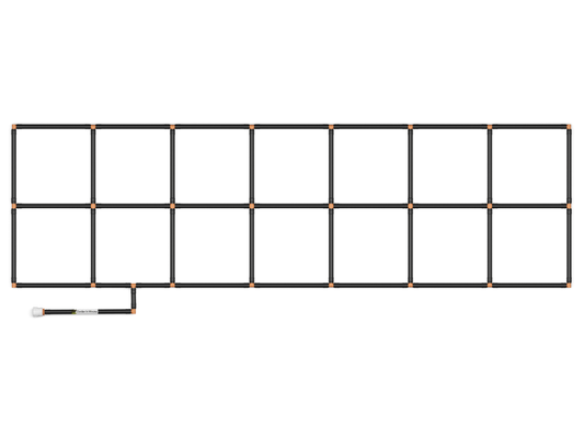 2x7 Garden Grid™ Watering System