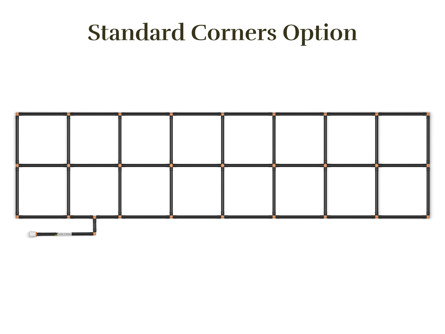 2x8 Garden Grid™ Watering System
