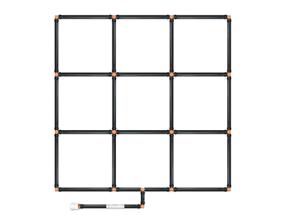 3x3 Garden Grid Watering System - 33.5"x33.5"