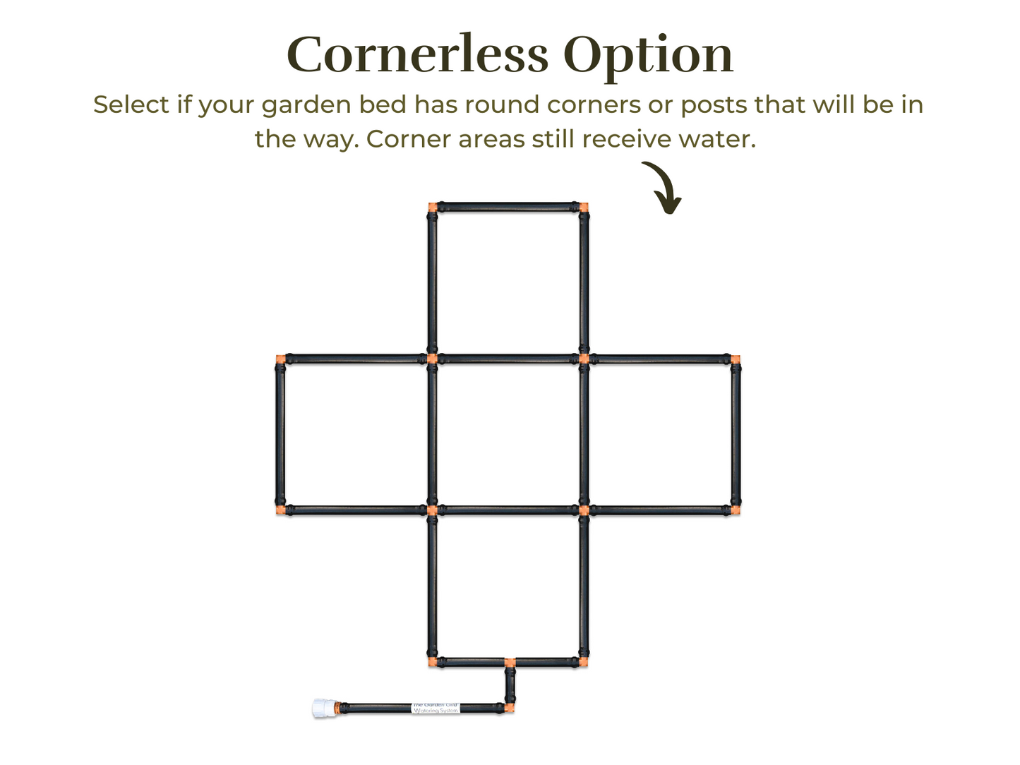 3x3 Garden Grid™ Watering System