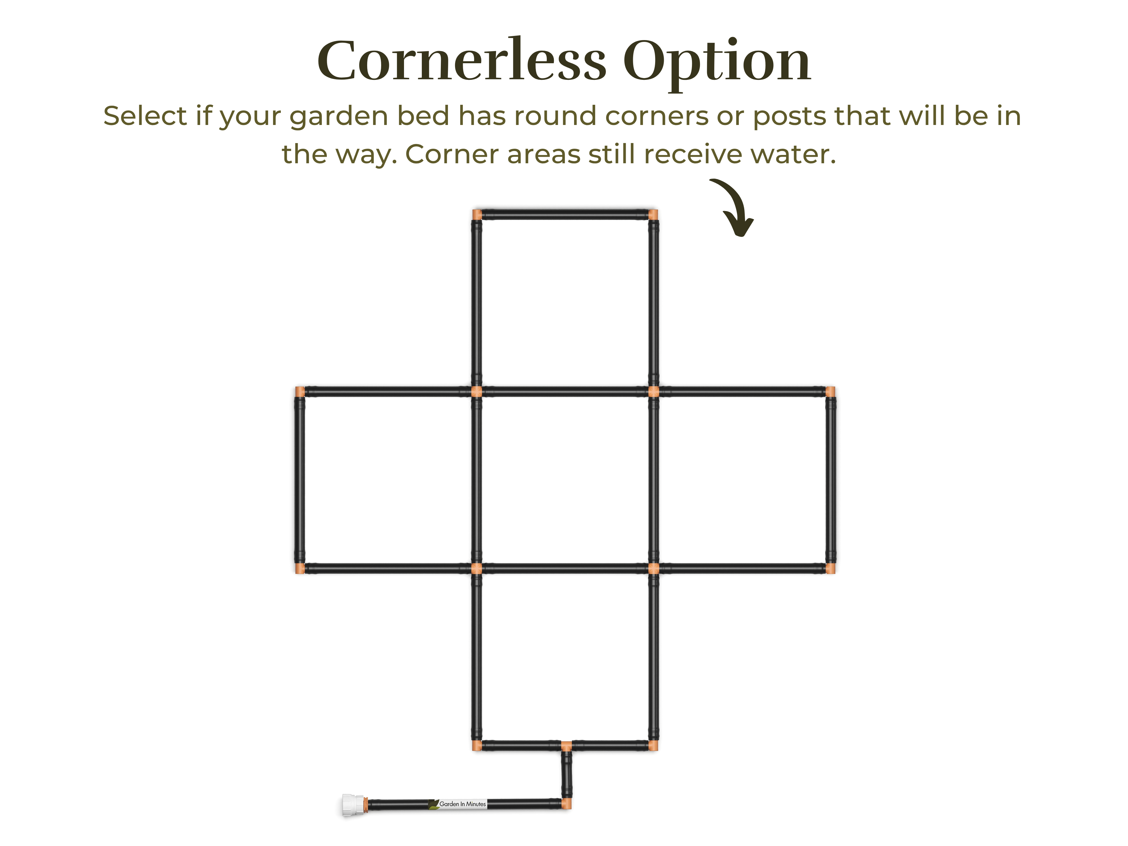 Garden In Minutes Garden Grid Watering System - Thumbnail 5