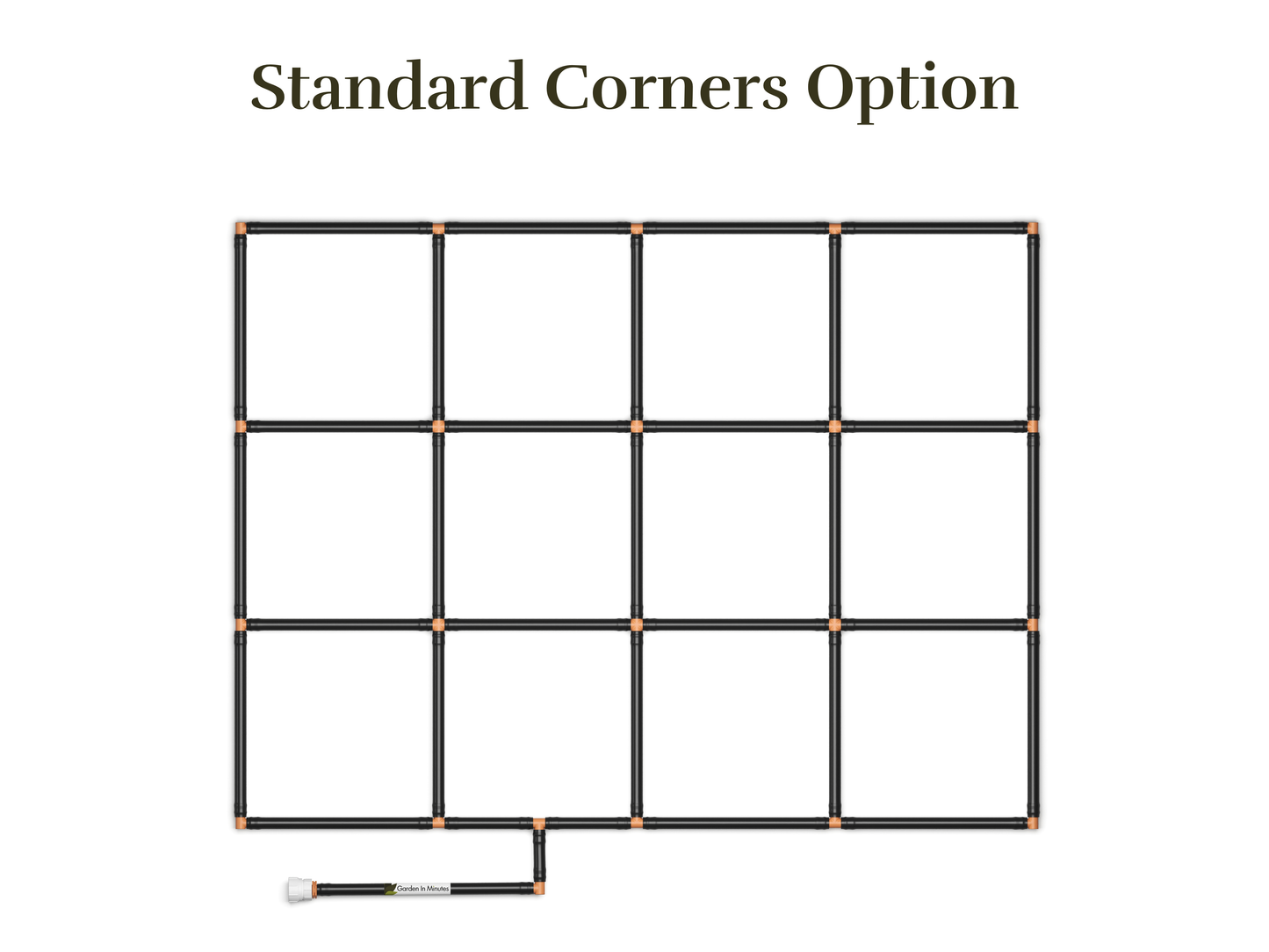 3x4 Garden Grid™ Watering System