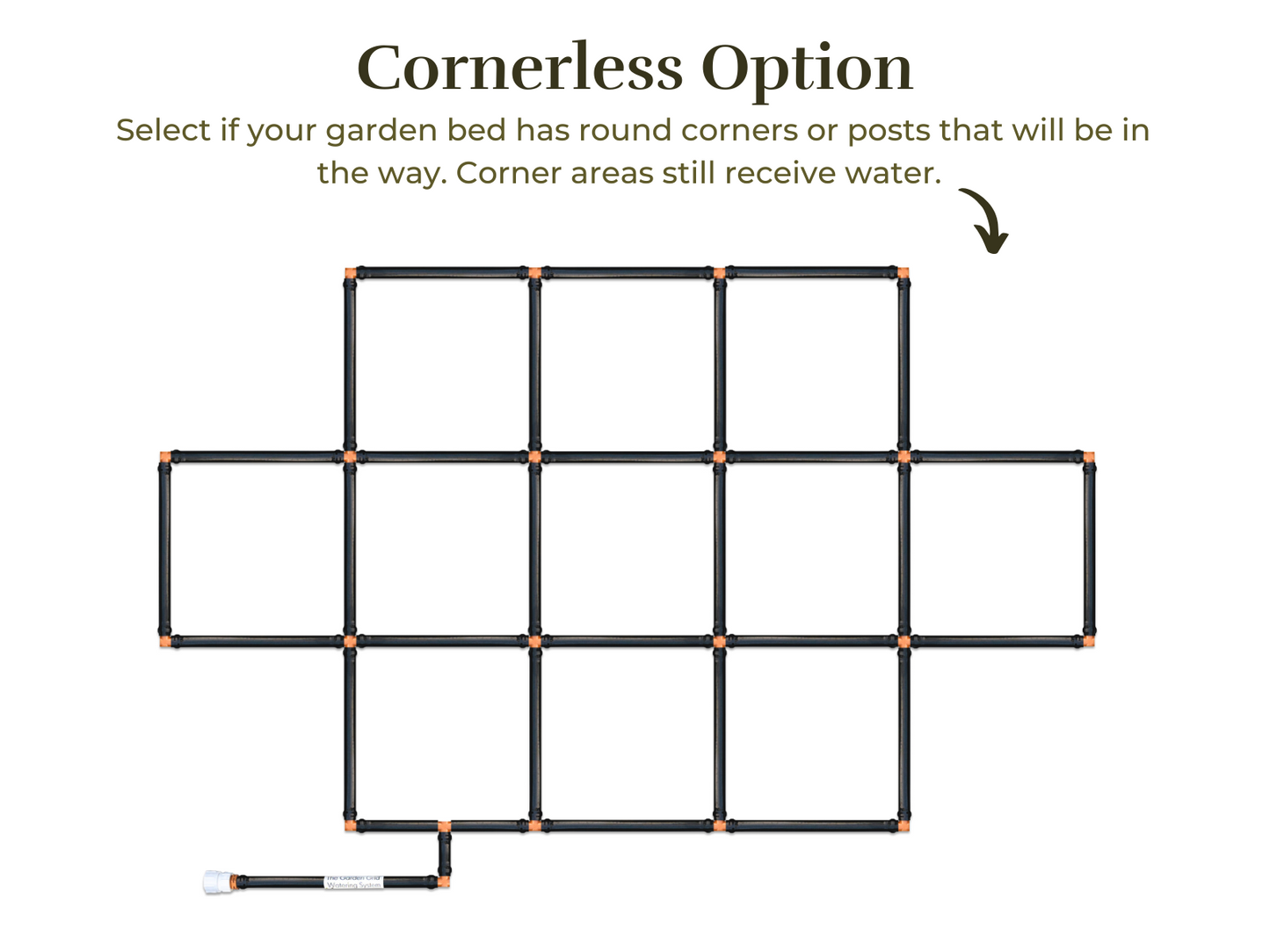 3x5 Garden Grid™ Watering System