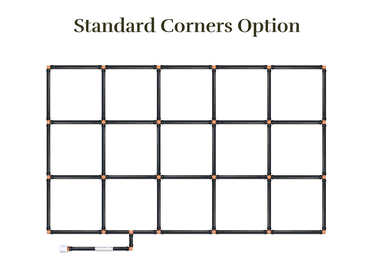 3x5 Garden Grid™ Watering System