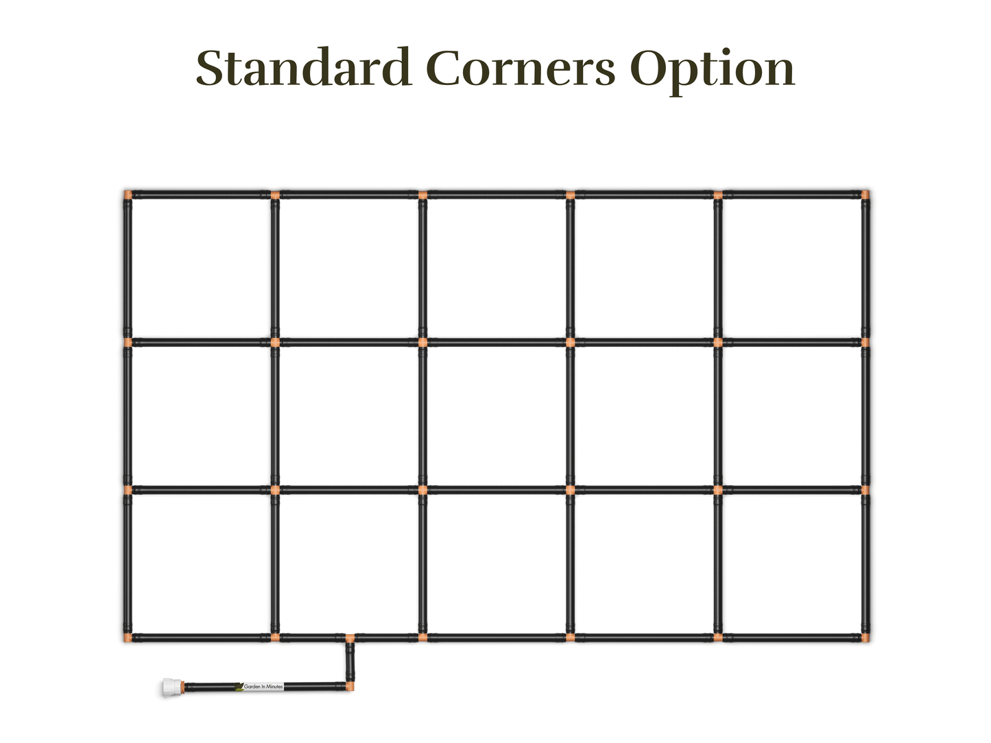 3x5 Garden Grid™ Watering System