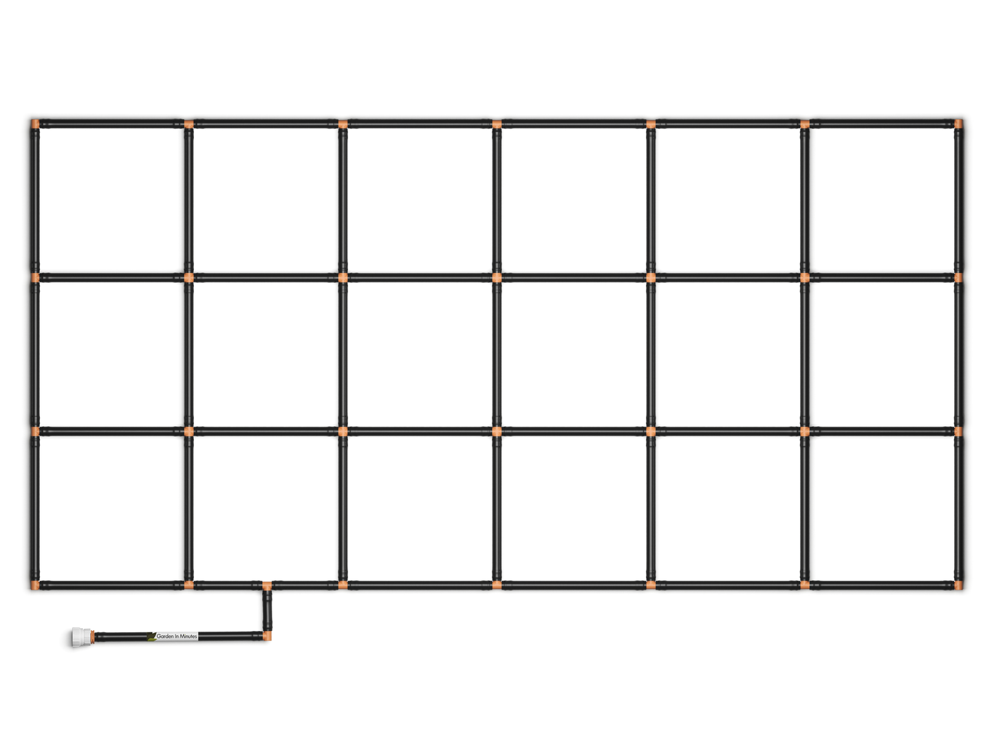 3x6 Garden Grid™ Watering System