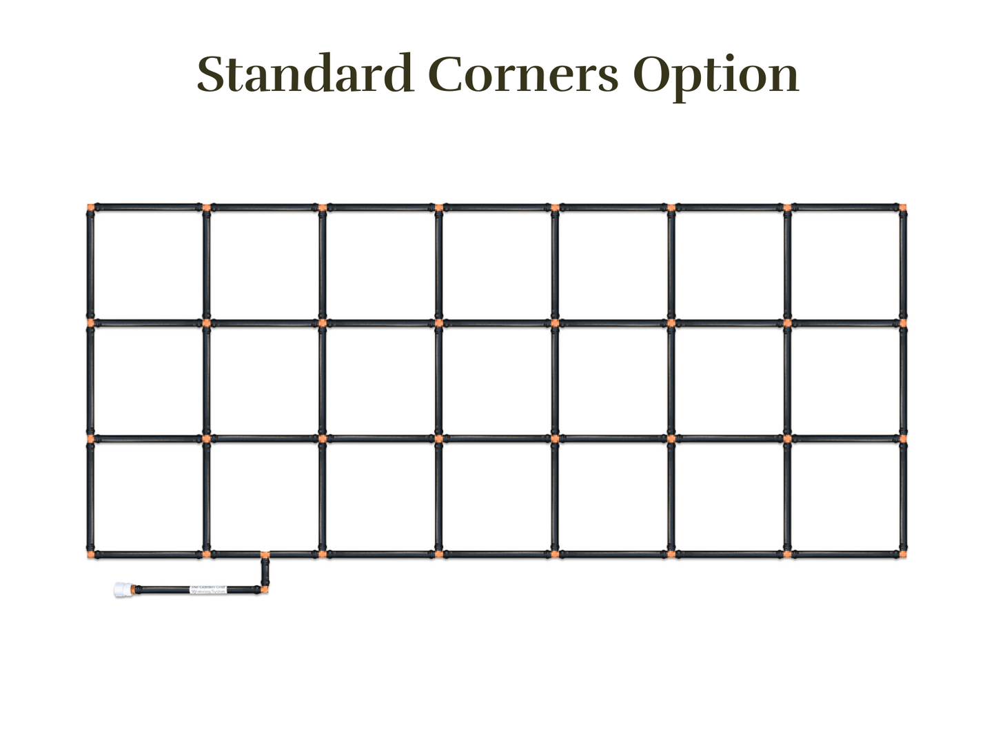 3x7 Garden Grid™ Watering System