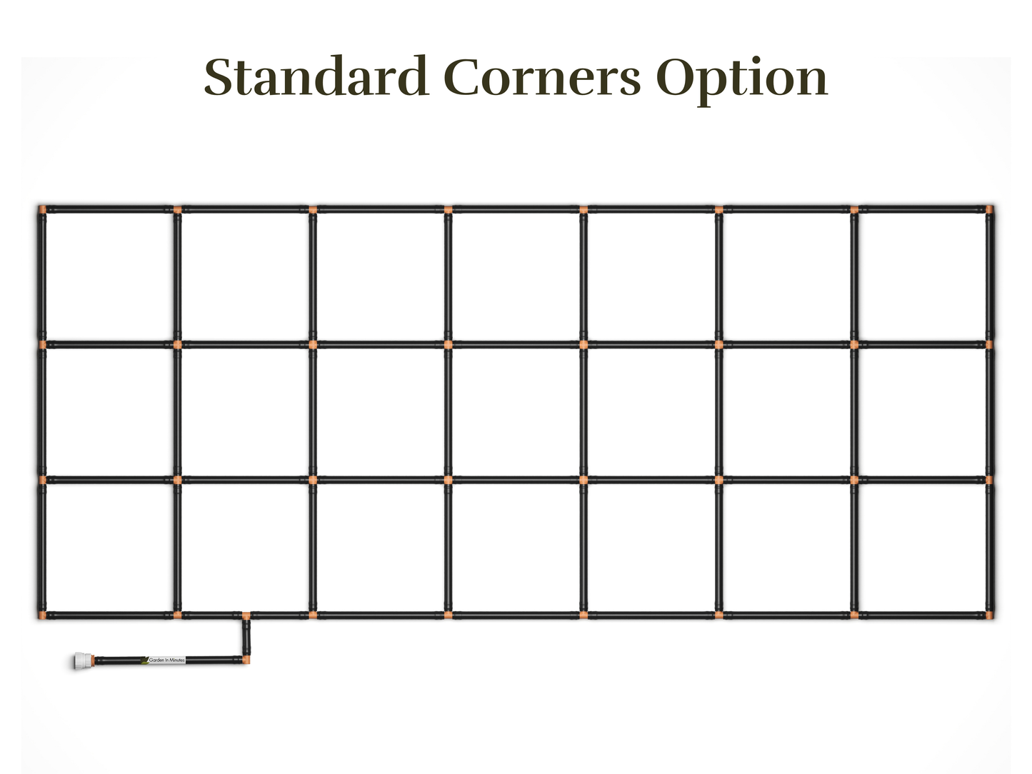 3x7 Garden Grid™ Watering System