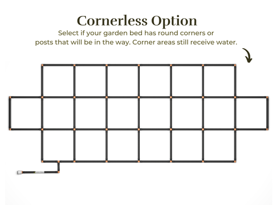 3x8 Garden Grid™ Watering System