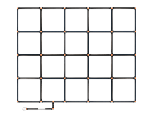 4x5 Garden Grid Watering System - 44"x55"