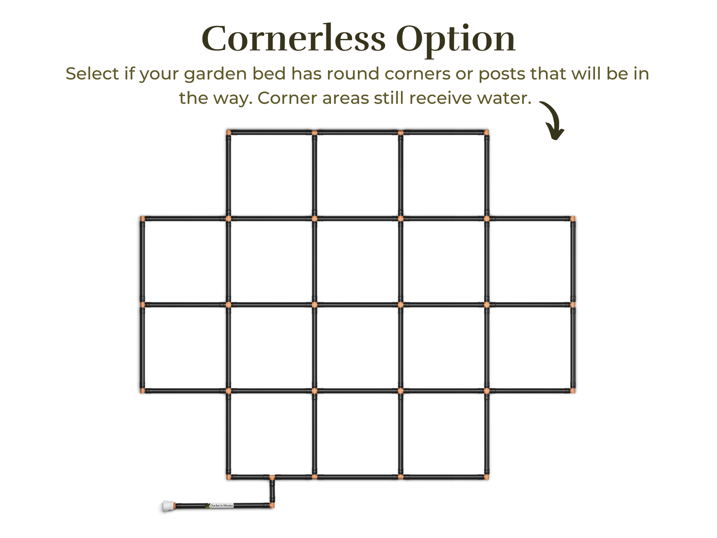 4x5 Garden Grid™ Watering System