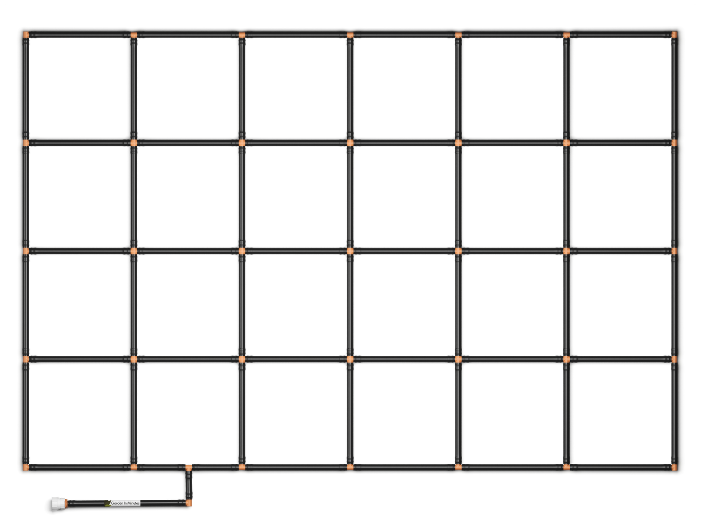 4x6 Garden Grid™ Watering System