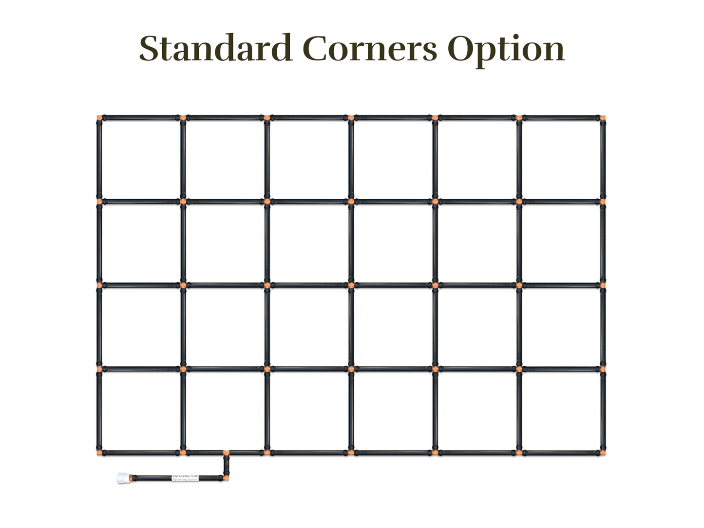 4x6 Garden Grid™ Watering System