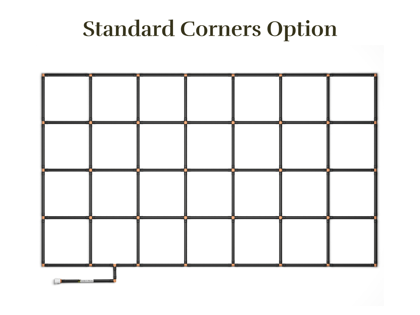4x7 Garden Grid™ Watering System