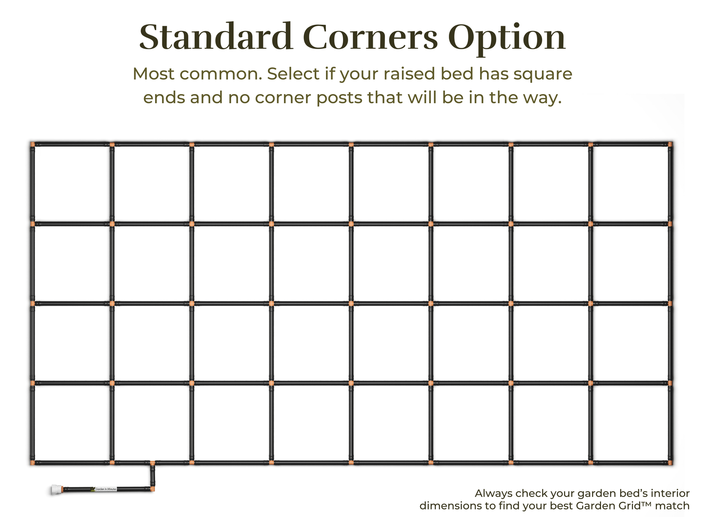 4x8 Garden Grid™ Watering System
