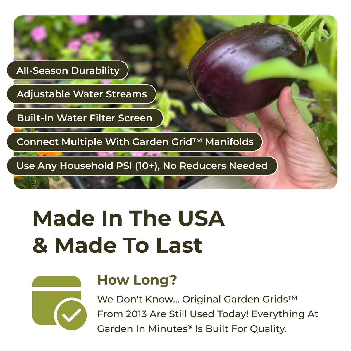 Garden Grid Watering Systems