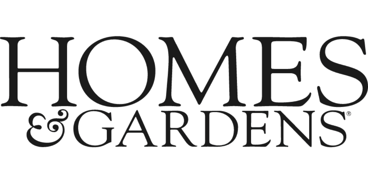 Homes & Gardens logo on a transparent background