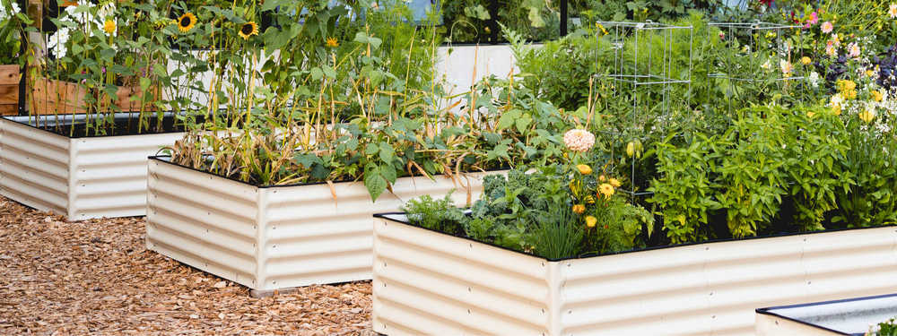 GIM Metal Raised Garden Bed. 50% thicker metal. Industry best quality. 40% easier and faster assembly.