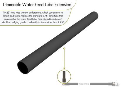 Trimmable Water Feed Tube Extension