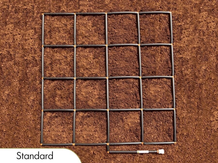 4x4 Garden Grid - Standard Corners