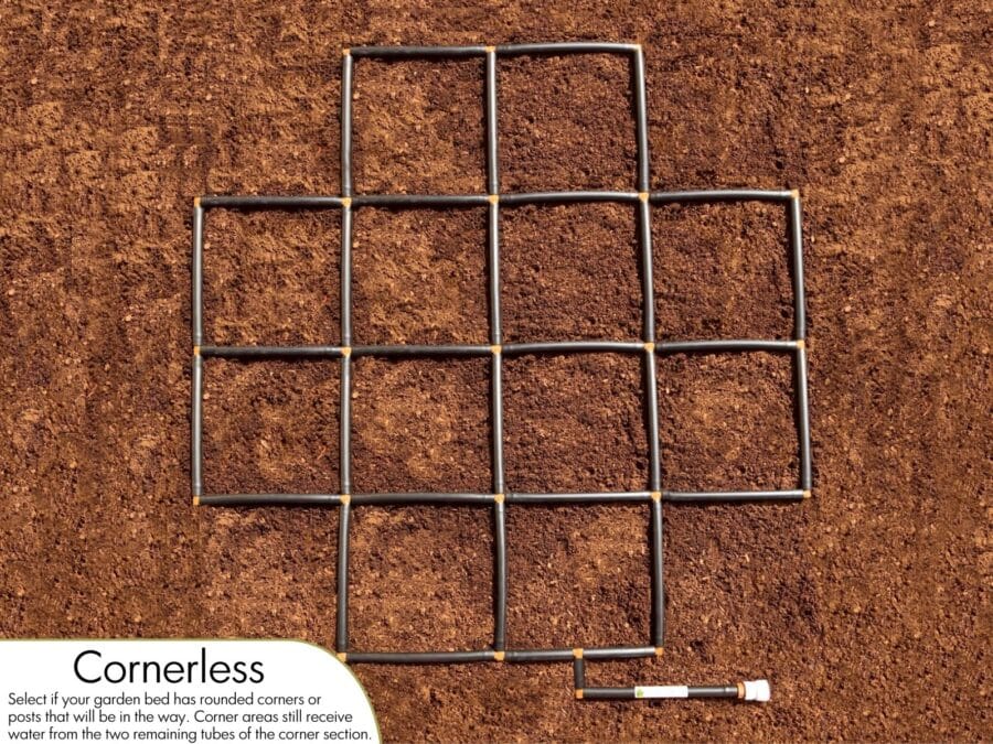 4x4 Garden Grid - Cornerless Option