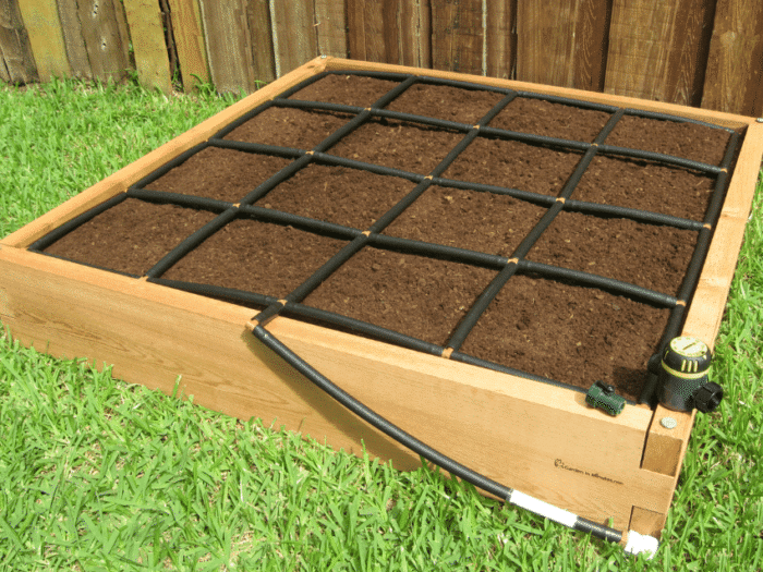 4x4 Raised Garden Kit w/ The Garden Grid™ | GardenInMinutes.com