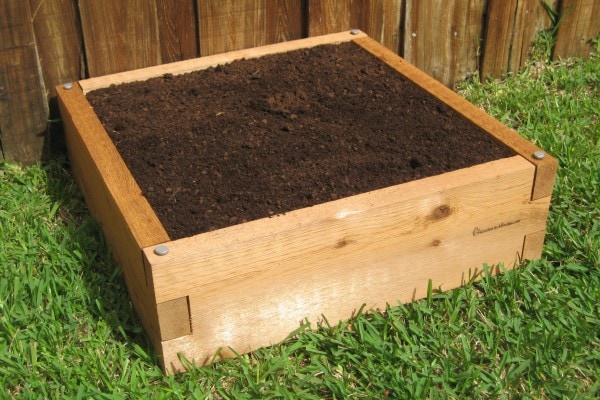 2x2 Raised Garden Bed | Cedar Bed | GardenInMinutes