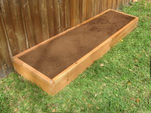 2x4 Cedar Raised Garden Bed | GardenInMinutes.com