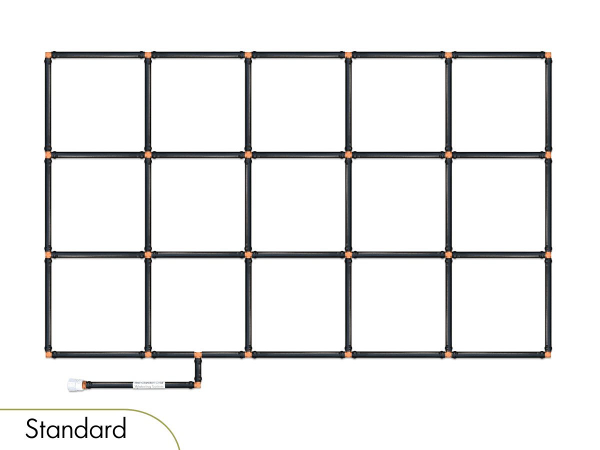 3x5 Garden Grid Standard Corners
