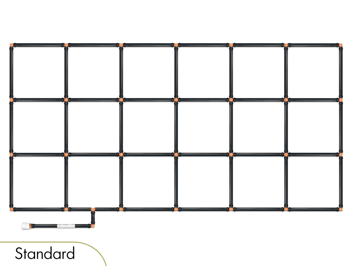 3x6 Garden Grid Standard Corners