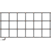 3x8 Garden Grid Watering System - 33.5"x88"