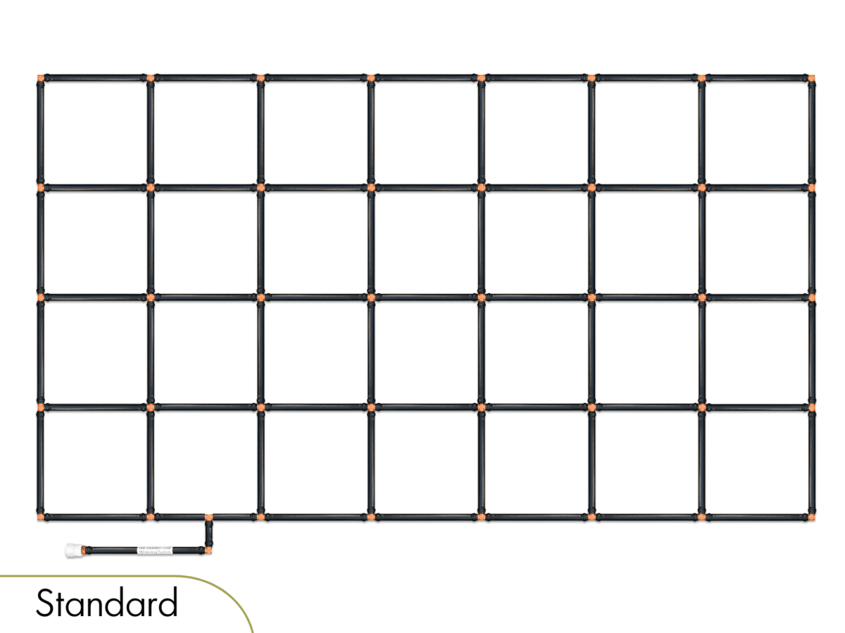 4x7 Garden Grid Standard Corners