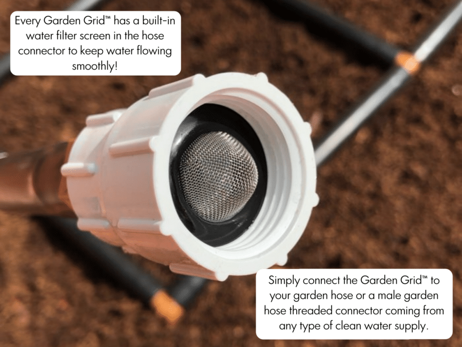 The Garden Grid's Hose Connector