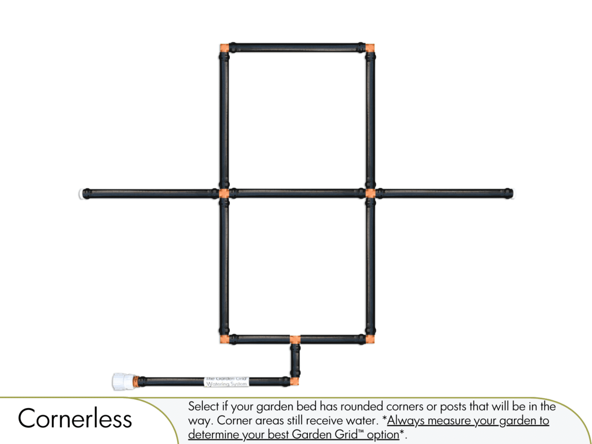 2x3 Garden Grid Cornerless