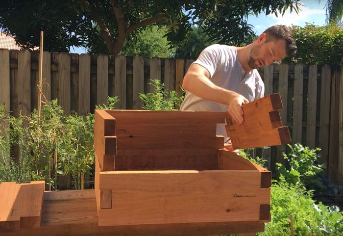 Slot together raised bed kits near me