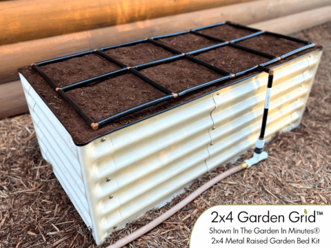 The Garden Grid™ watering system - 2x4 | GardenInMinutes.com