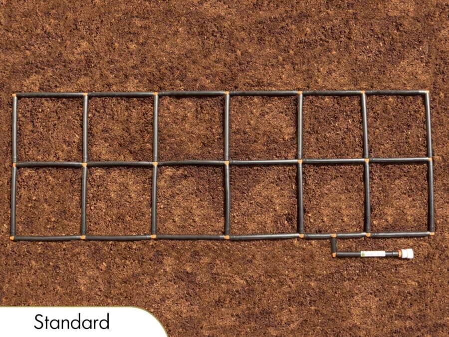 2x6 Garden Grid - Standard Corners