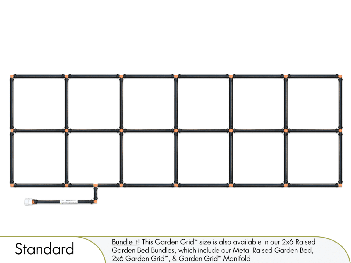 2x6 Garden Grid Standard Corners