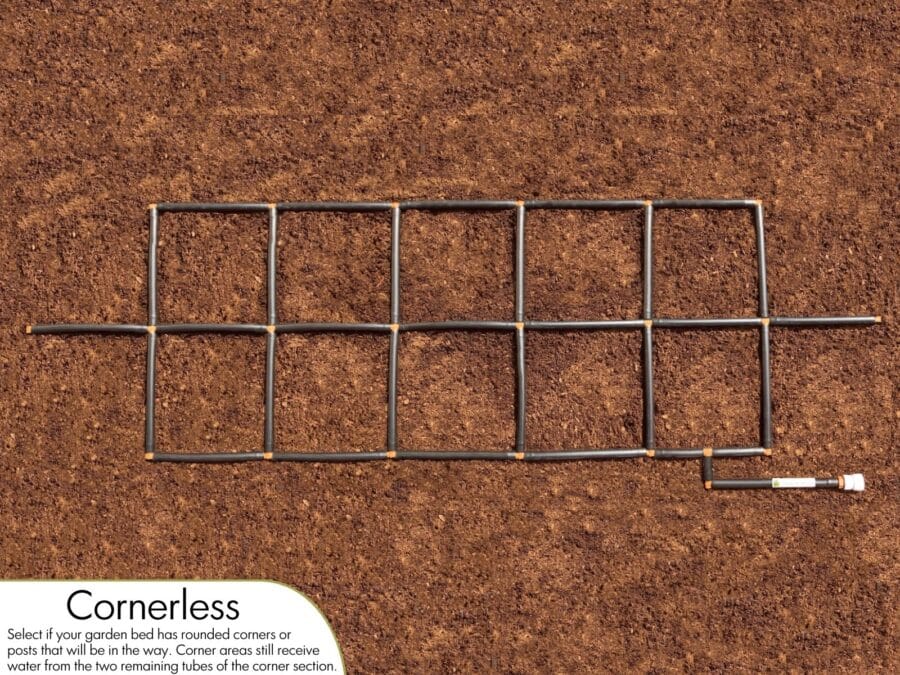 2x7 Garden Grid - Cornerless Option