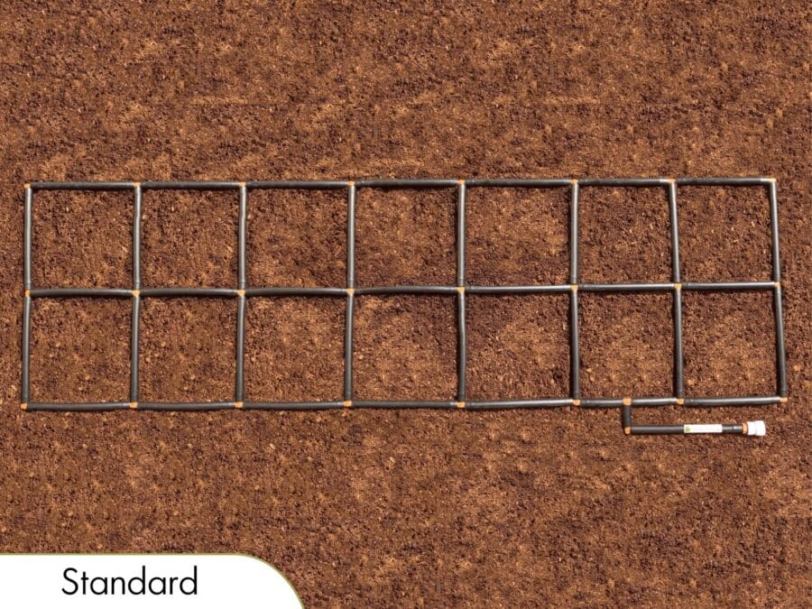 2x7 Garden Grid - Standard Corners
