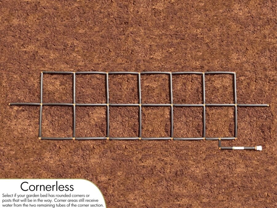 2x8 Garden Grid - Cornerless Option